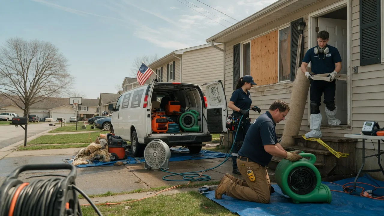 Water Damage Restoration in Columbia, MO near me